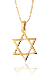 תליון מגן דוד זהב